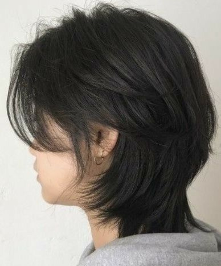 Tóc Mullet Ngắn