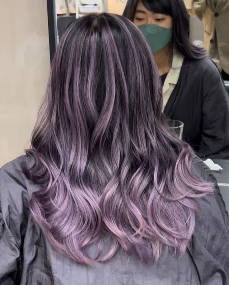 Balayage Khói Tím - Hair Salon Trịnh Saser Đà Nẵng