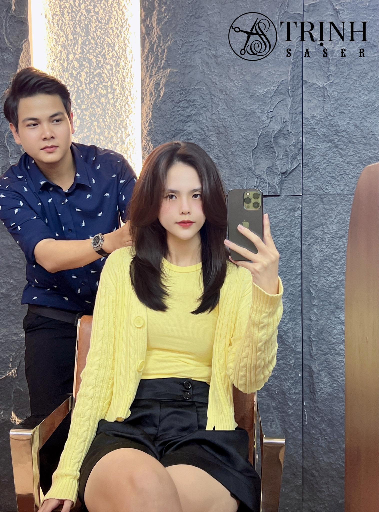 Tóc layer đặc sản tại Hair Salon Trịnh Saser